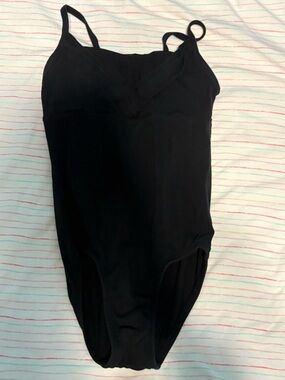 Cat & Jack Black Spaghetti-Strap leotard medium 7/8